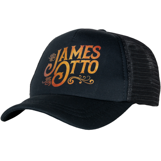 baseball hat-black-"James Otto"